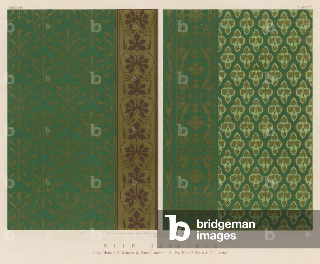 Silk Hangings (chromolitho)