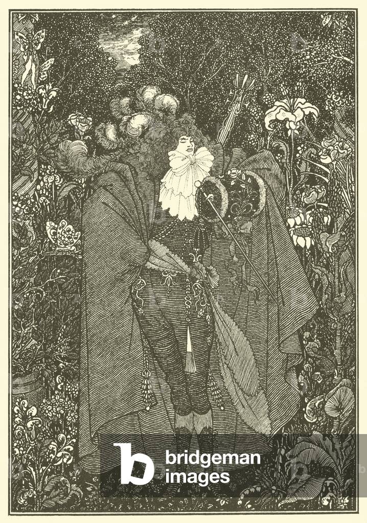 The Abbe Fanfreluche (lithograph)