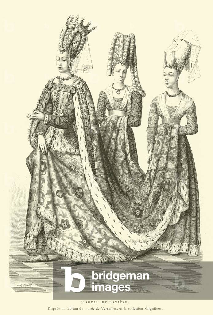 Isabeau de Baviere (engraving)