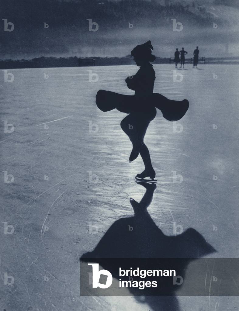 Mme Garanger, Paris (b/w photo)