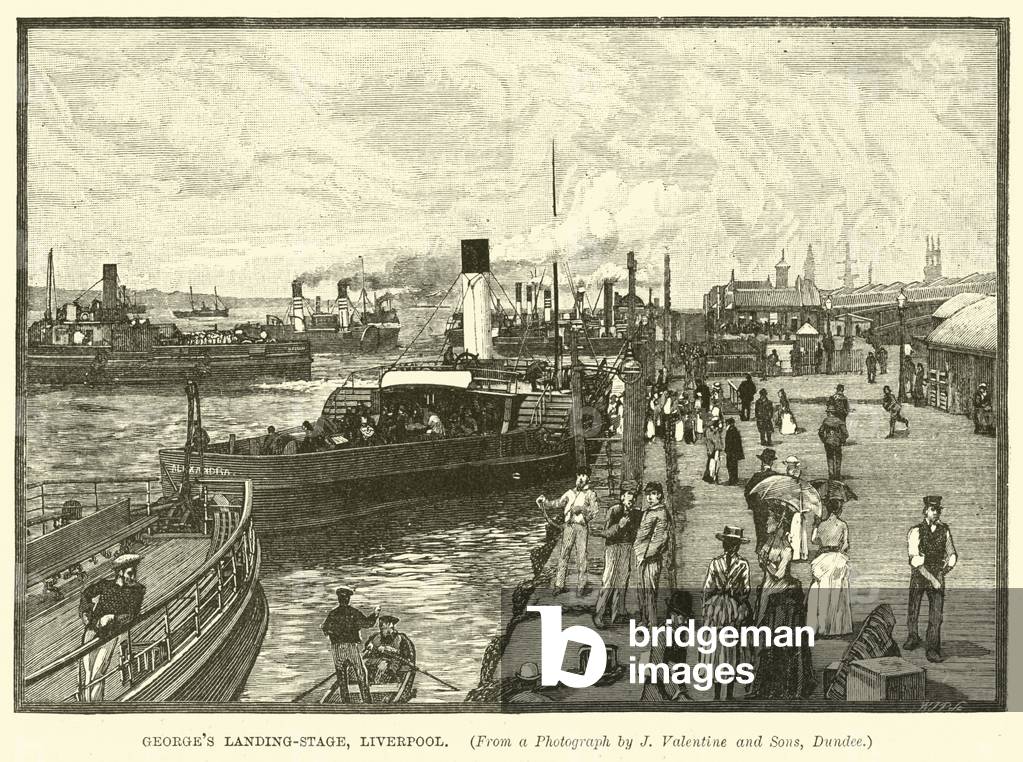 George's Landing-Stage, Liverpool (engraving)