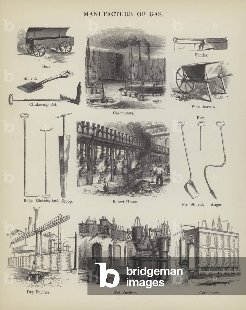 Manufacture of Gas (engraving)