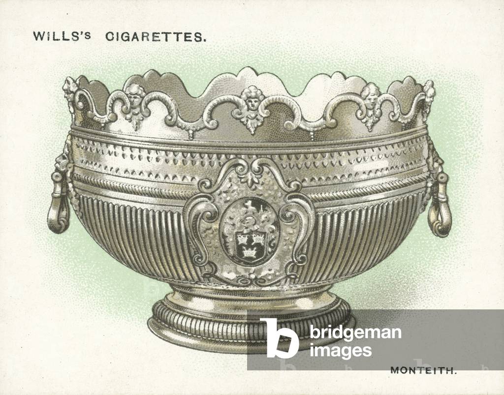 Old Silver, Monteith or Punch-Bowl, 1710 (chromolitho)