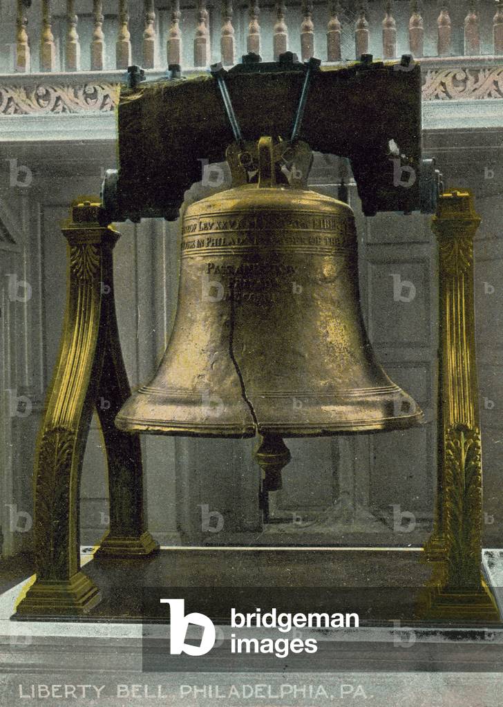 Liberty Bell, Philadelphia, Pennsylvania, USA (colour photo)