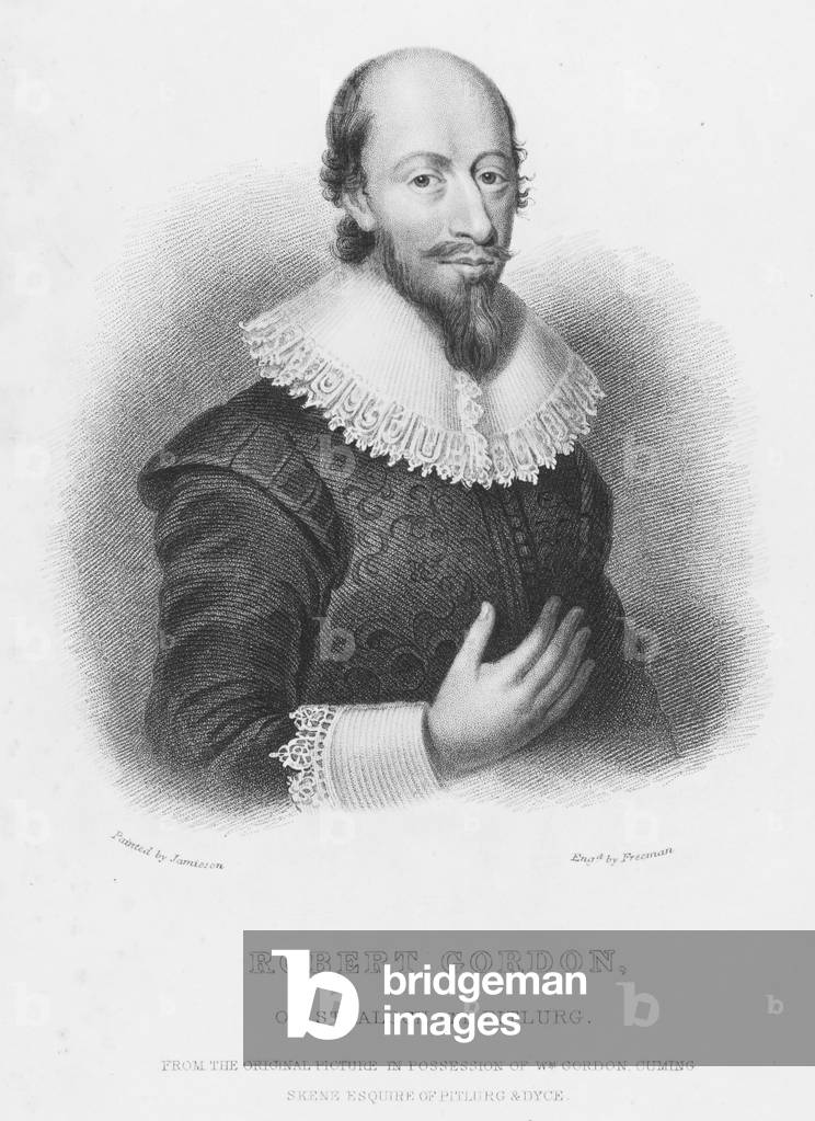 Robert Gordon, of Straloch and Pitlurg (engraving)