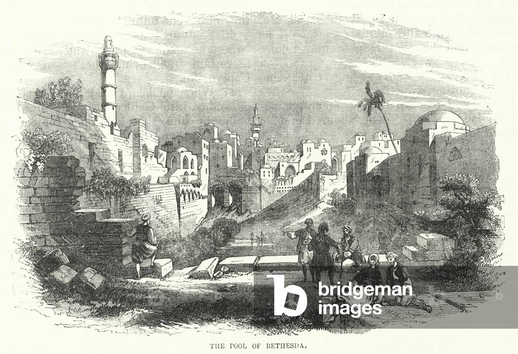 The Pool of Bethesda (engraving)