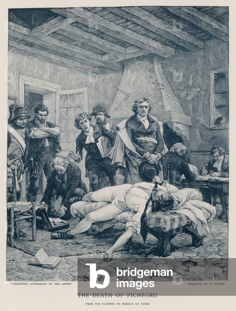 The Death of Pichegru (engraving)