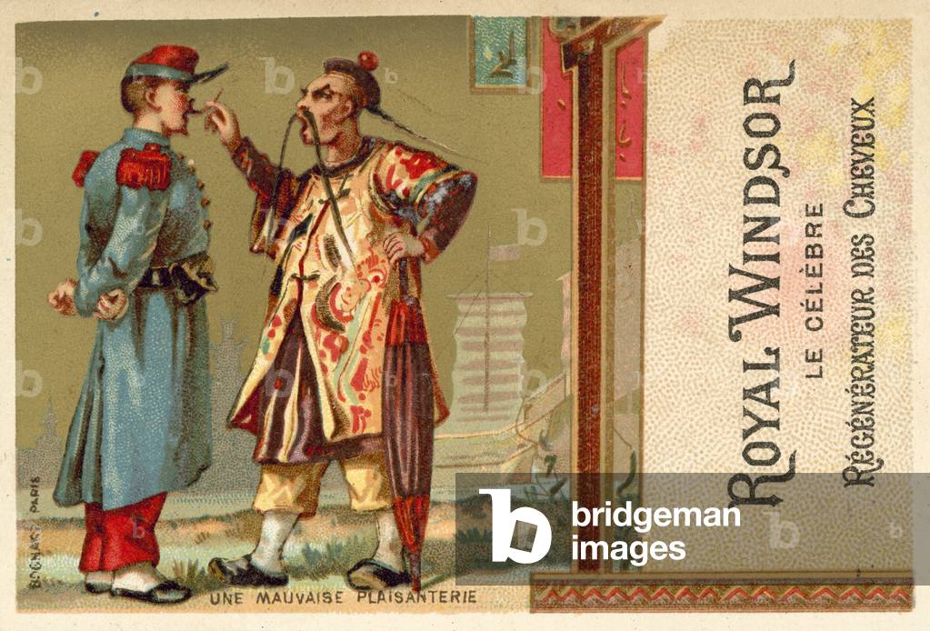 A bad joke (chromolitho)