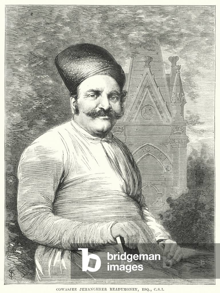 Cowasjee Jehangheer Readymoney (engraving)