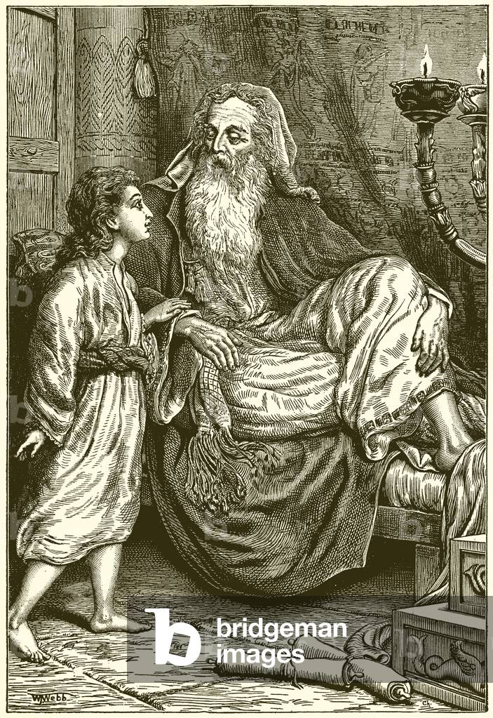 Samuel coming to Eli (engraving)