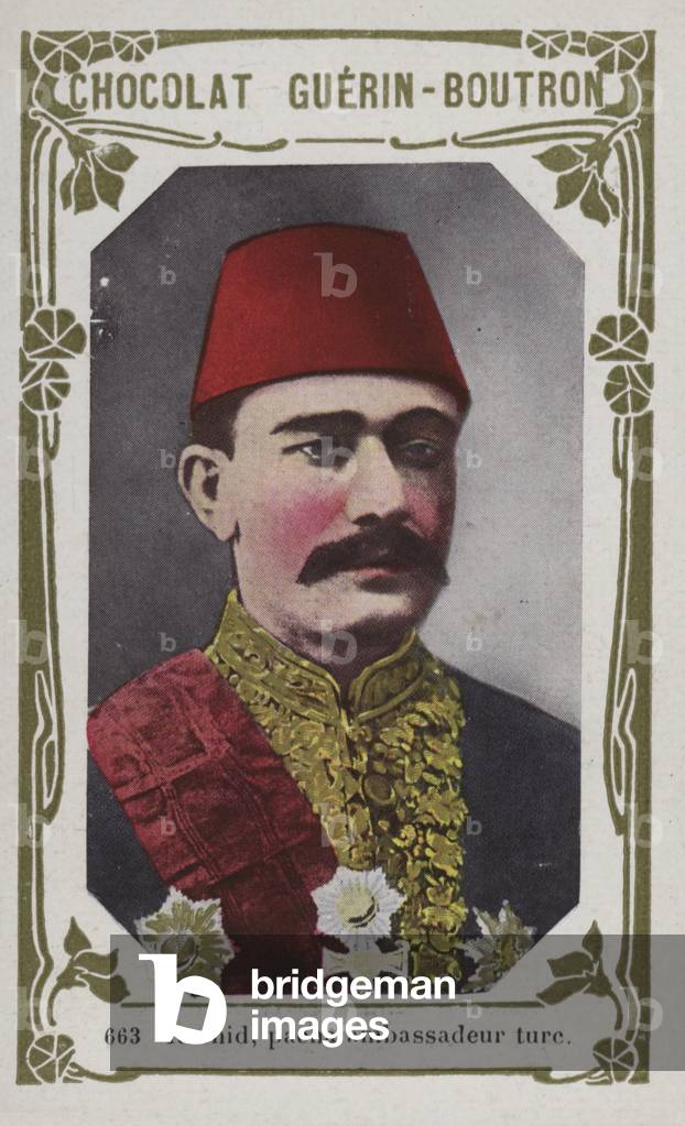 Rechid, pacha ambassadeur turc (coloured photo)