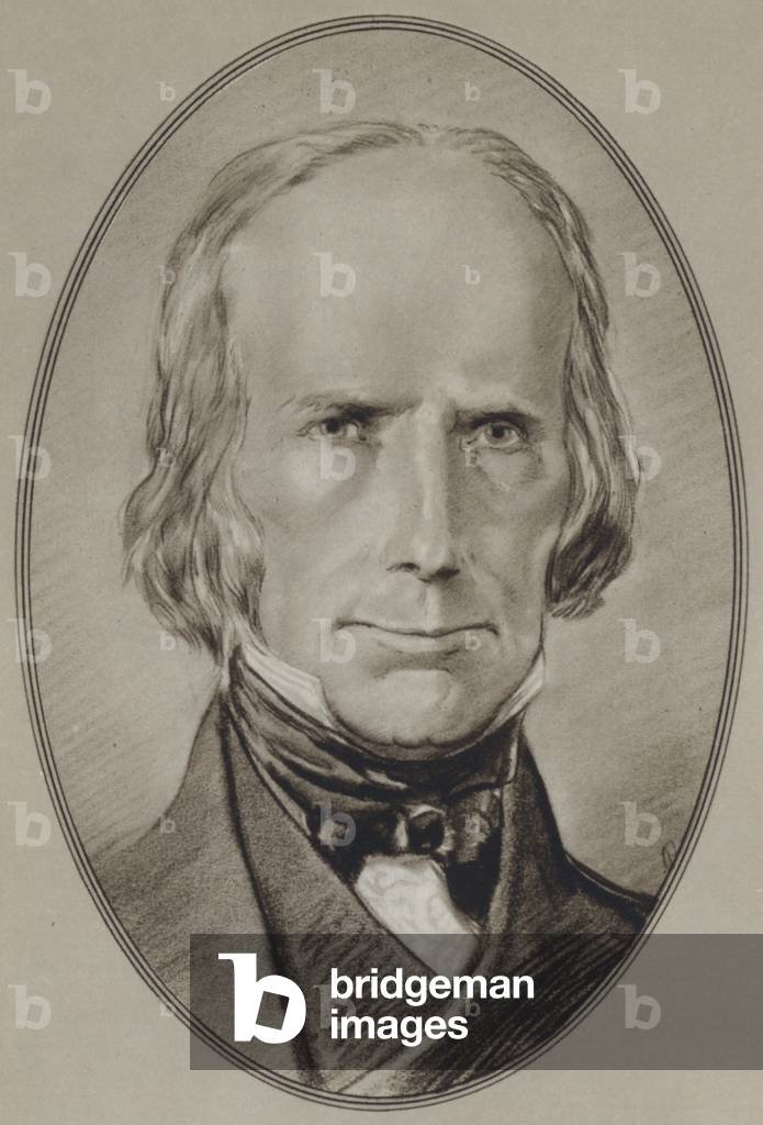 Portraits of American Statesmen: Henry Clay (litho)
