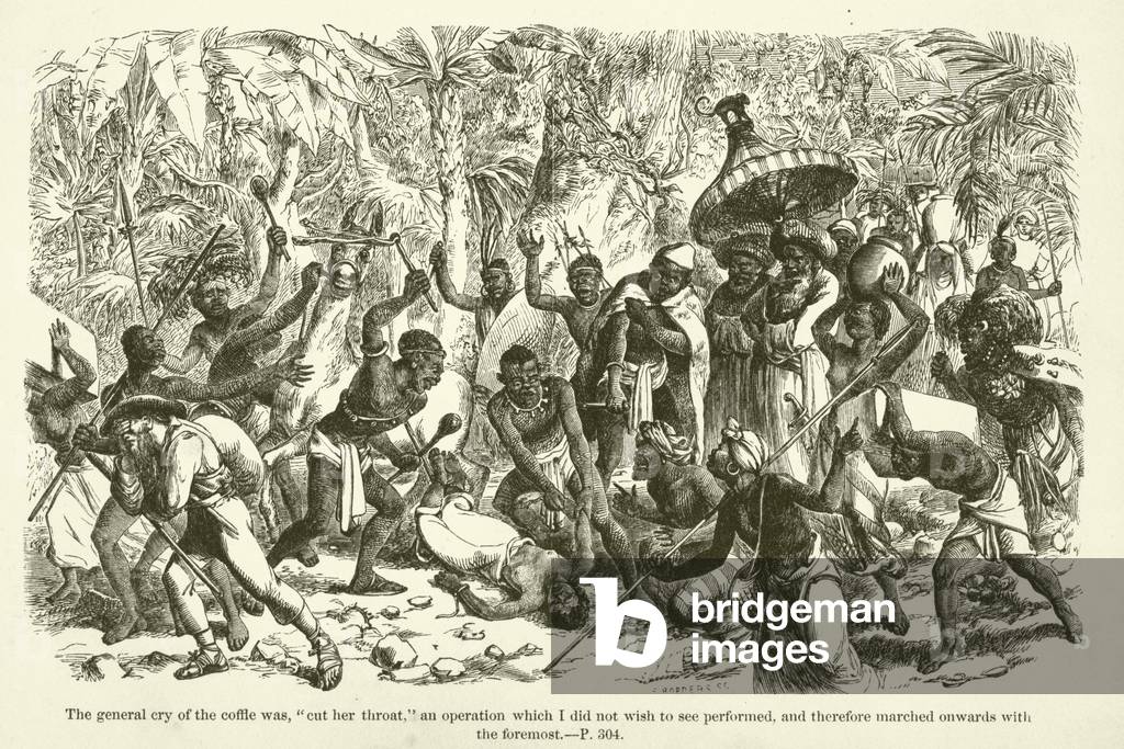 Mungo Park in Africa (engraving)