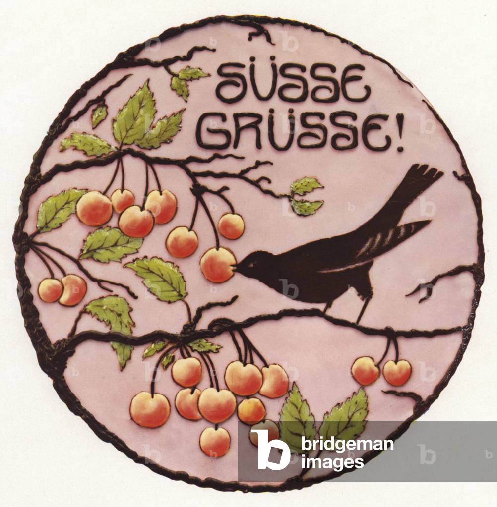 Sweet greetings cake (photo)