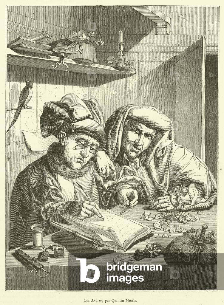 Les Avares (engraving)