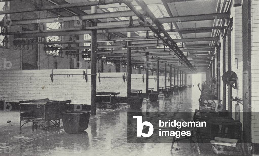 The Slaughter Pens, Edinburgh Abattoir (b/w photo)