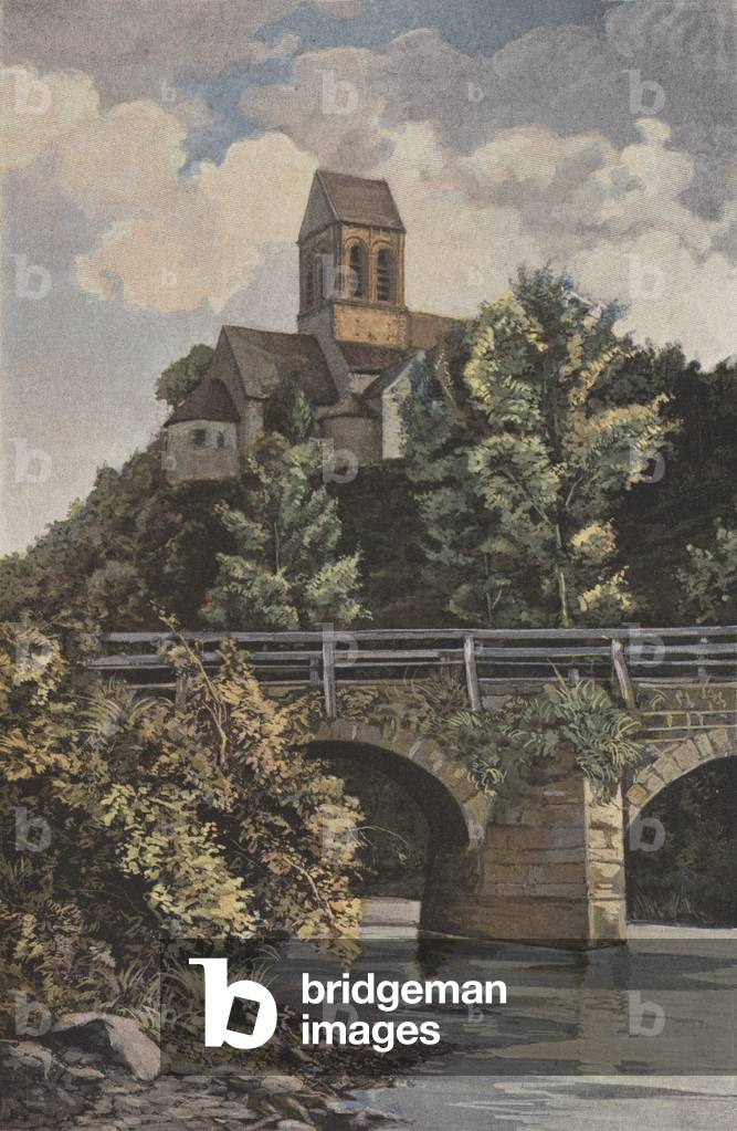 Saint-Ceneri, Eglise, Ensemble N (colour photo)