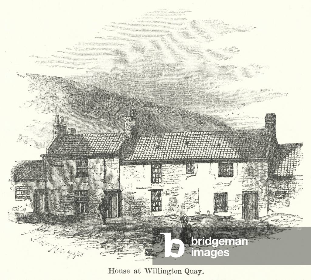 House at Willington Quay (engraving)