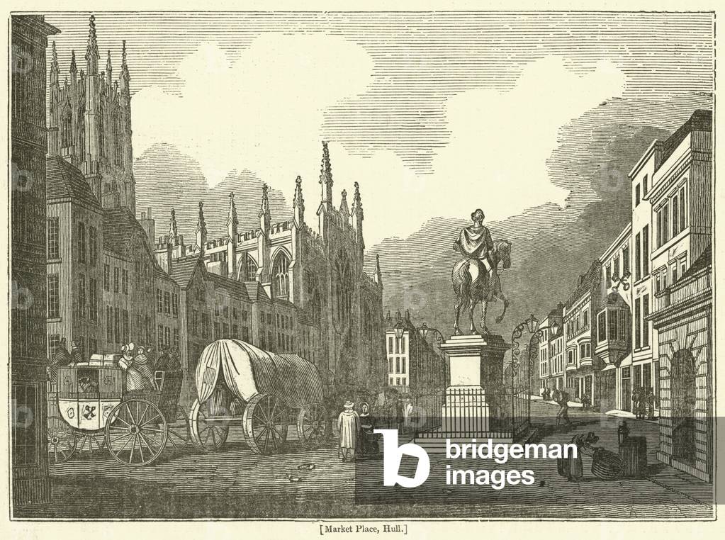 Market Place, Hull (engraving)