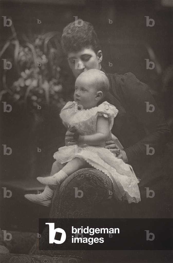 The Lady Alexandra Duff (b/w photo)