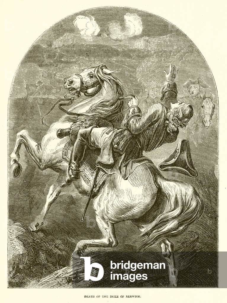 Death of the Duke of Berwick (engraving)
