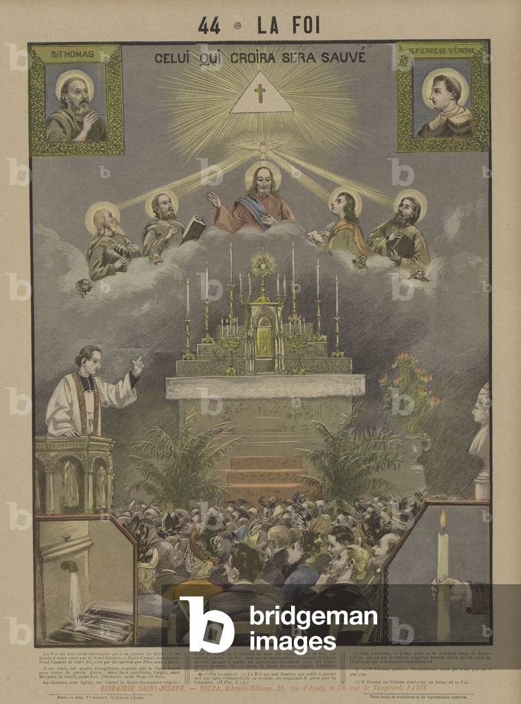 Faith (colour litho)