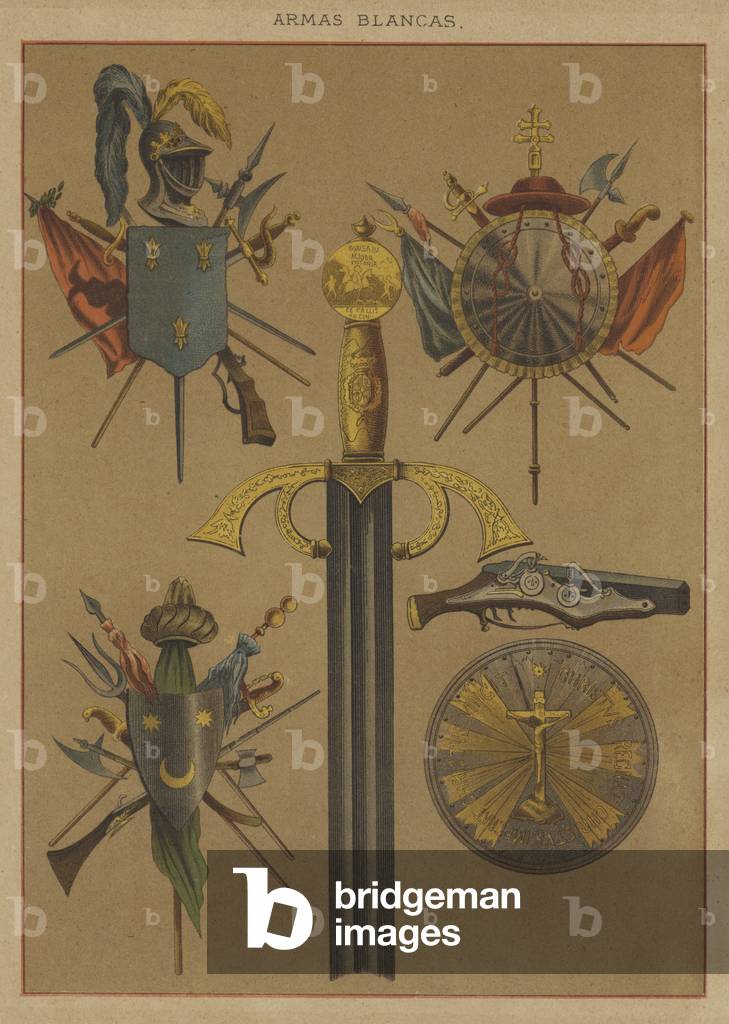 Armas Blancas (colour litho)