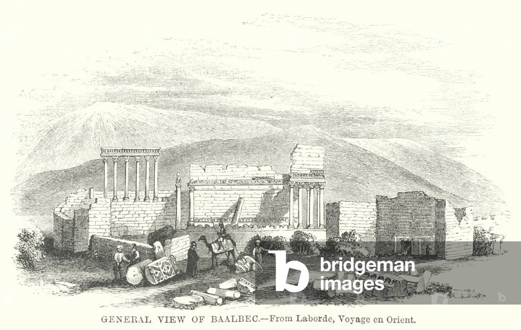 General View of Baalbec (engraving)