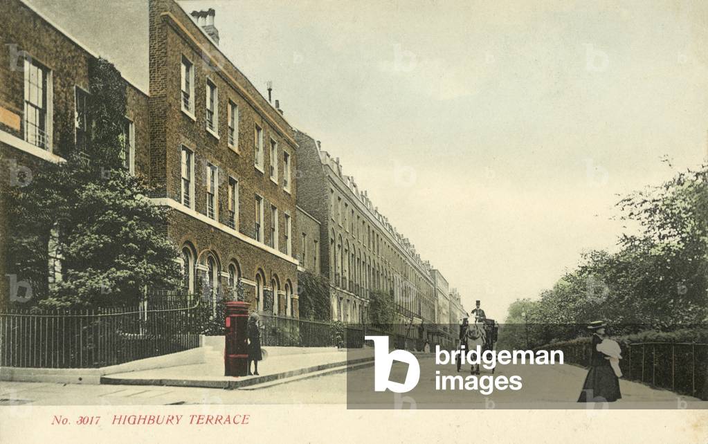 Highbury Terrace, London (colour photo)