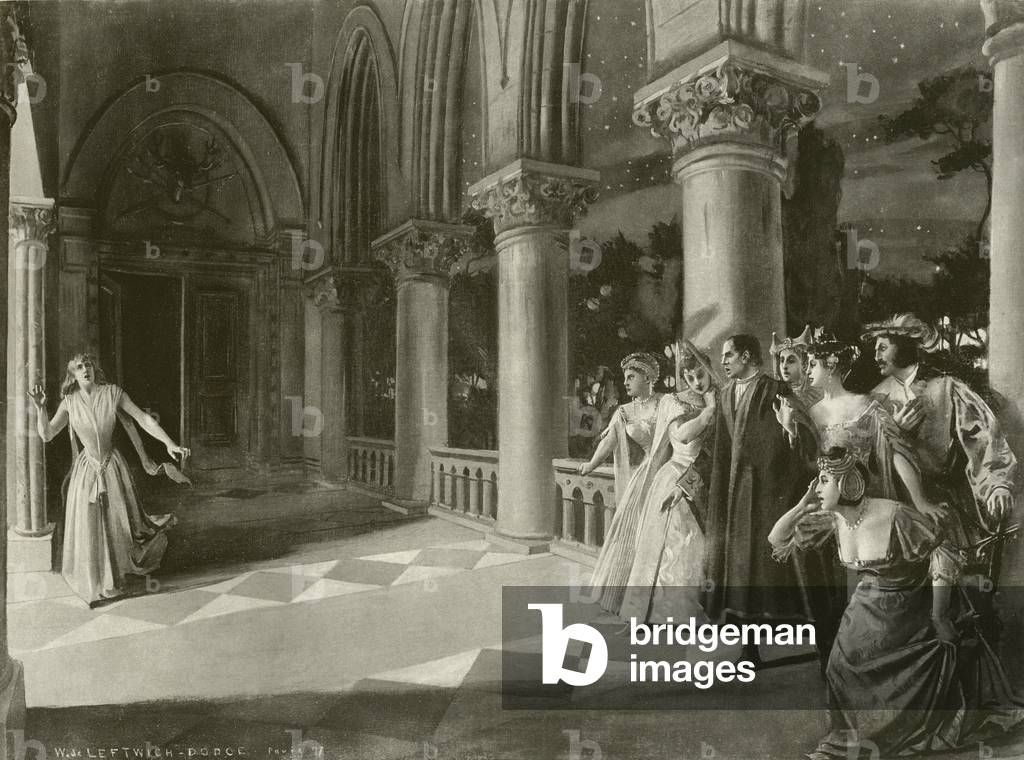 Lucia di Lammermoor, Act III scene vi (gravure)