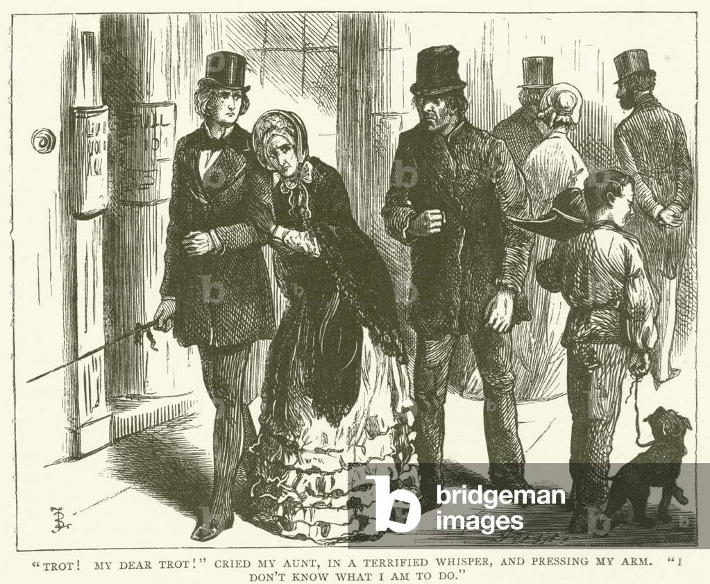 Illustration for David Copperfield (engraving)