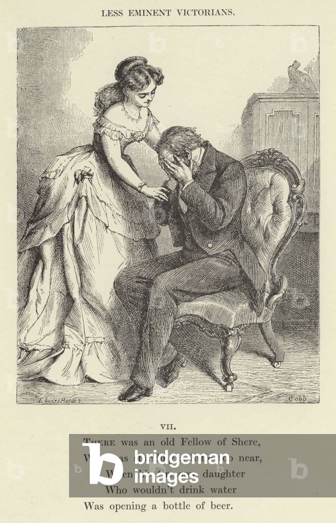 There was an old Fellow of Shere (engraving)