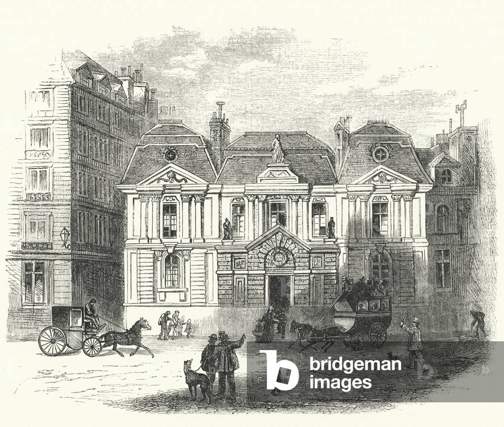 The Hotel De Carnalvalet (engraving)