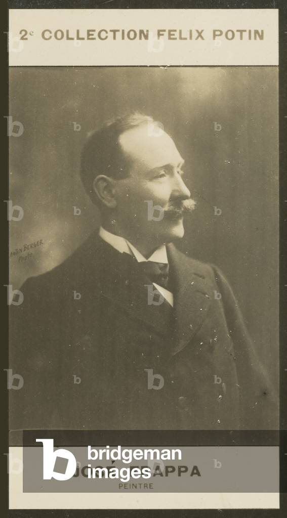 Jose Frappa, Peintre (b/w photo)