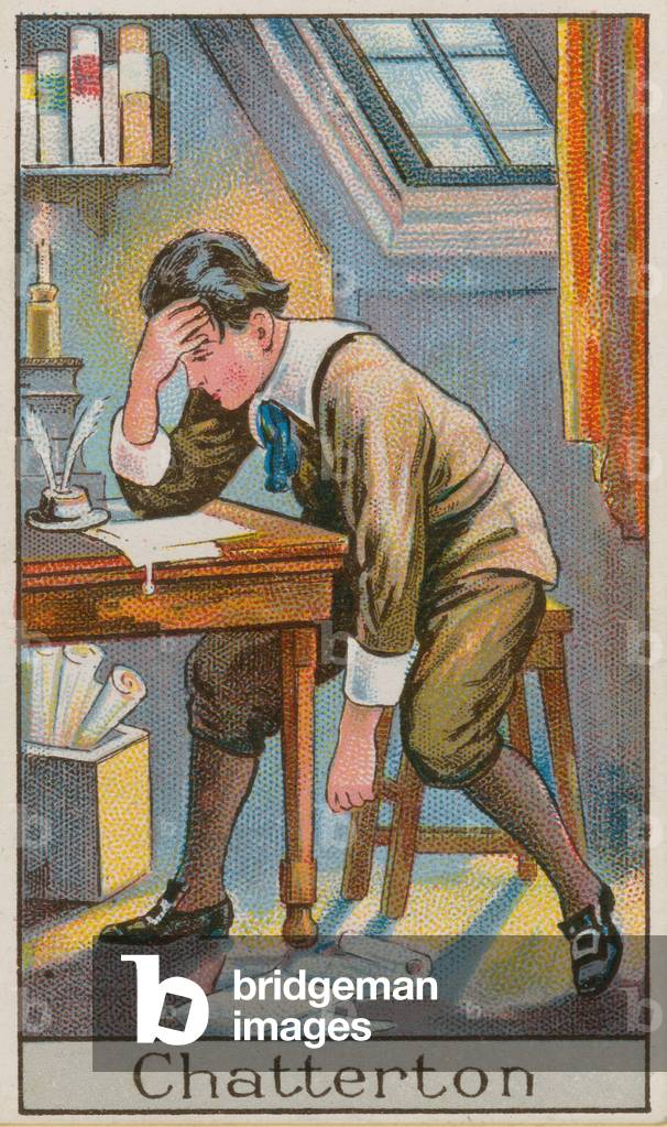 Thomas Chatterton (chromolitho)