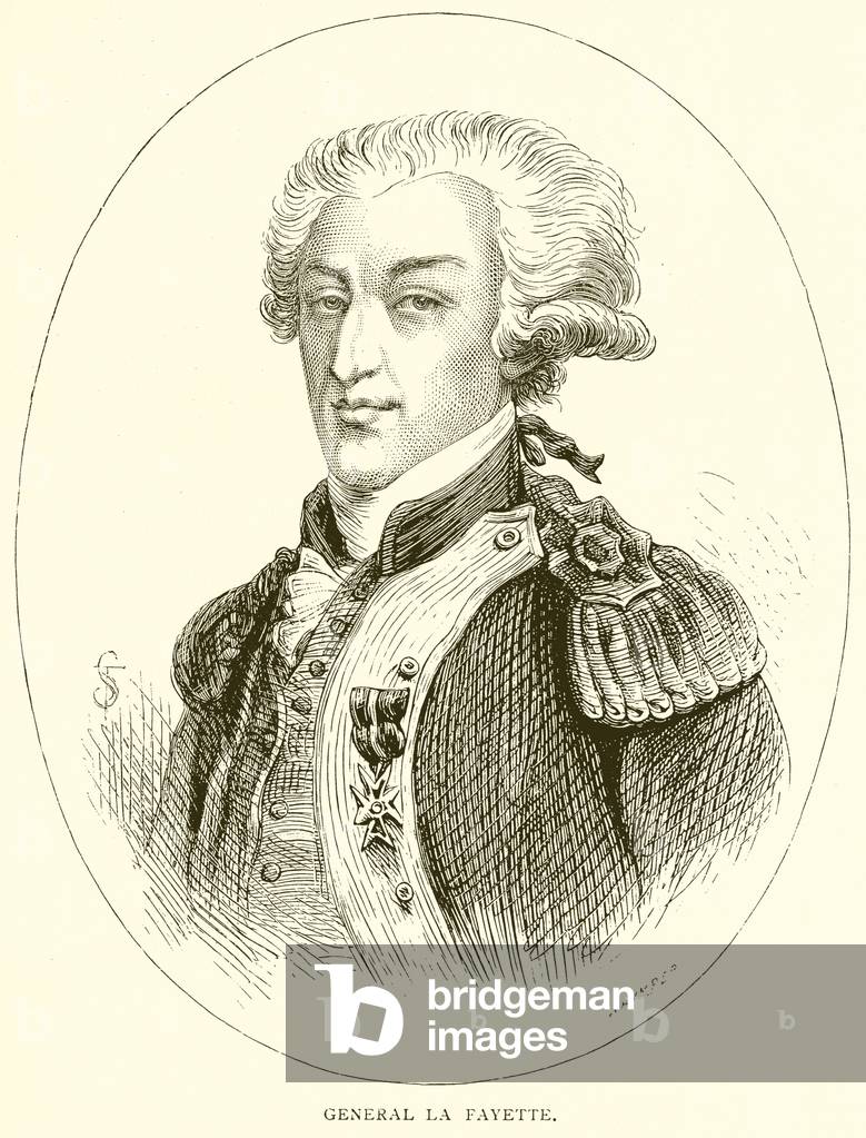 General la Fayette (engraving)
