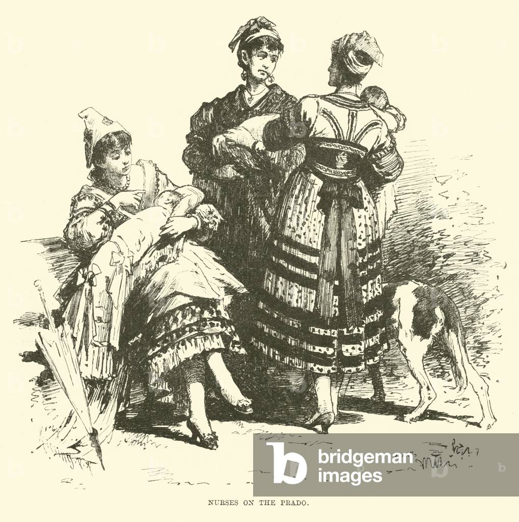 Nurses on the Prado (engraving)