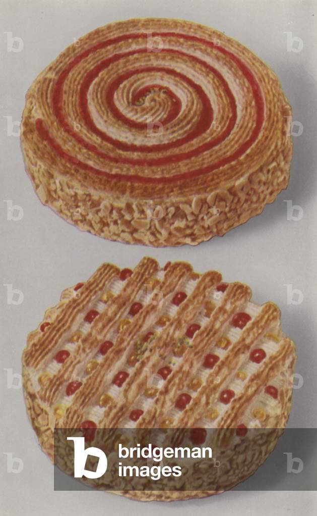 Illustration for marzipan brochure (colour photo)