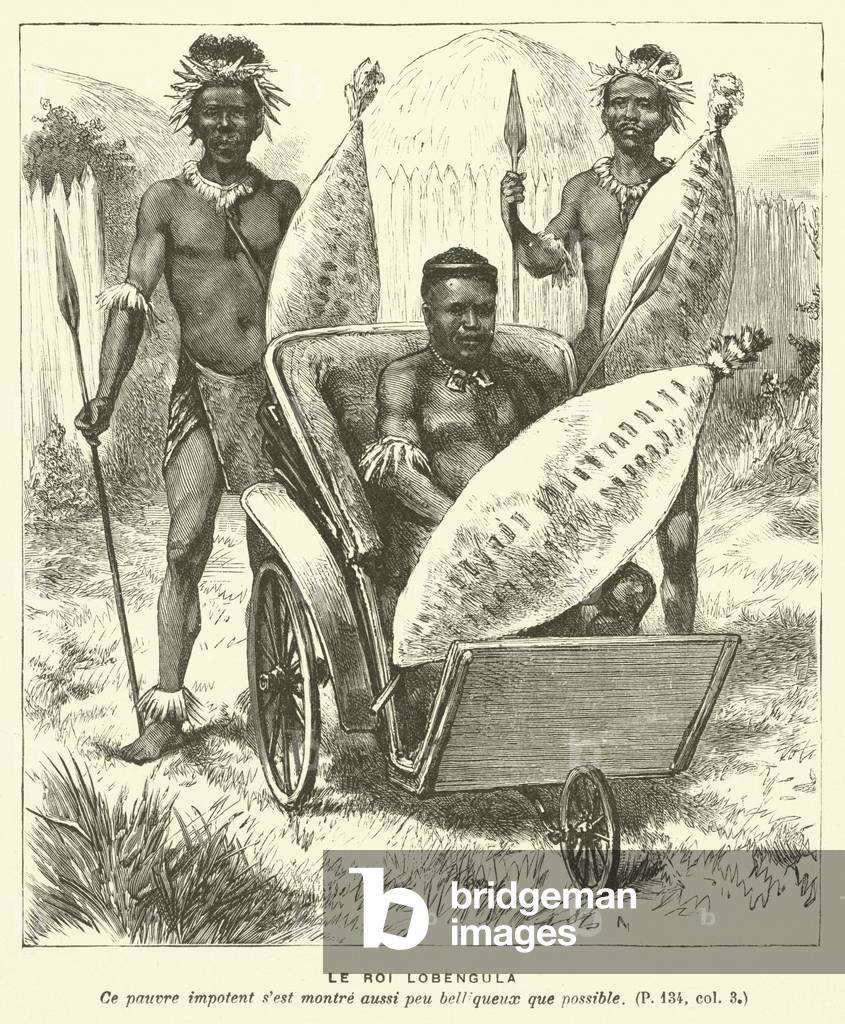 Le Roi Lobengula (engraving)