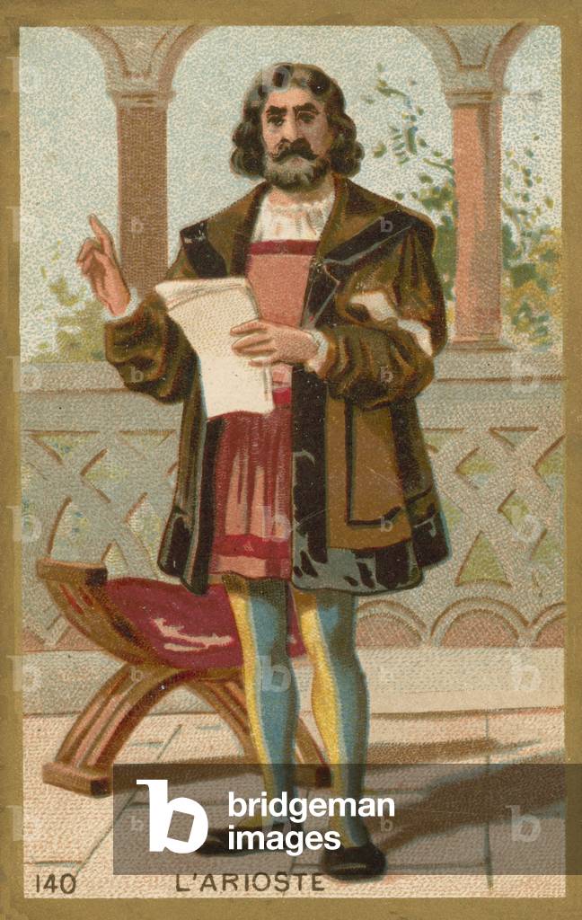 Ludovico Ariosto, Italian poet (chromolitho)