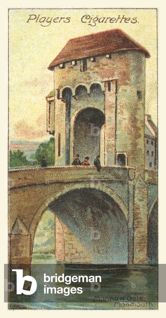 Monnow Gate, Monmouth (chromolitho)