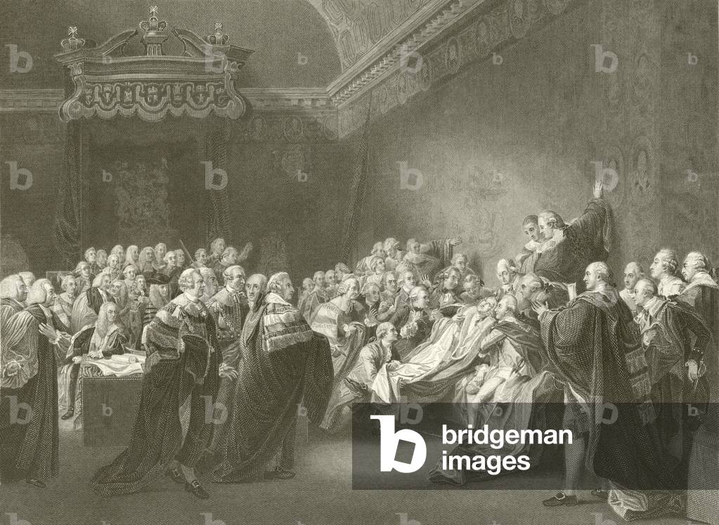 Death of the Earl of Chatham (engraving)