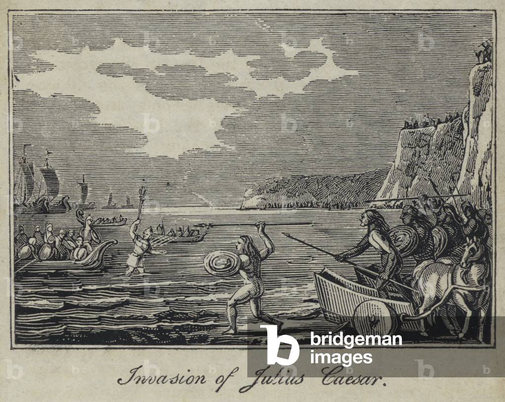 Invasion of Julius Caesar (engraving)
