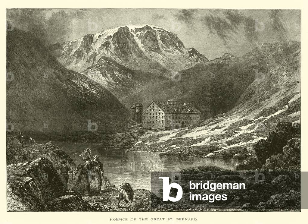 Hospice of the Great St Bernard (engraving)