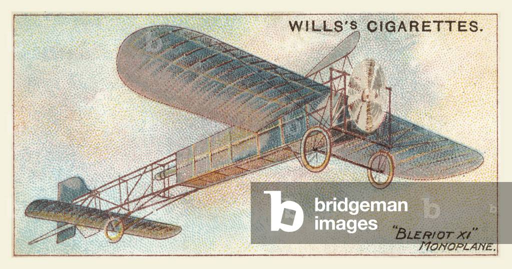 Bleriot XI Monoplane (chromolitho)