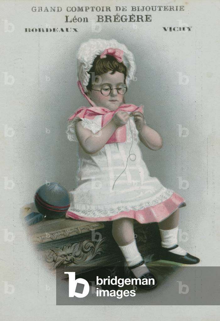 Grand Comptoir de Bijouterie, Leon Bregere, Bordeaux, Vichy (chromolitho)