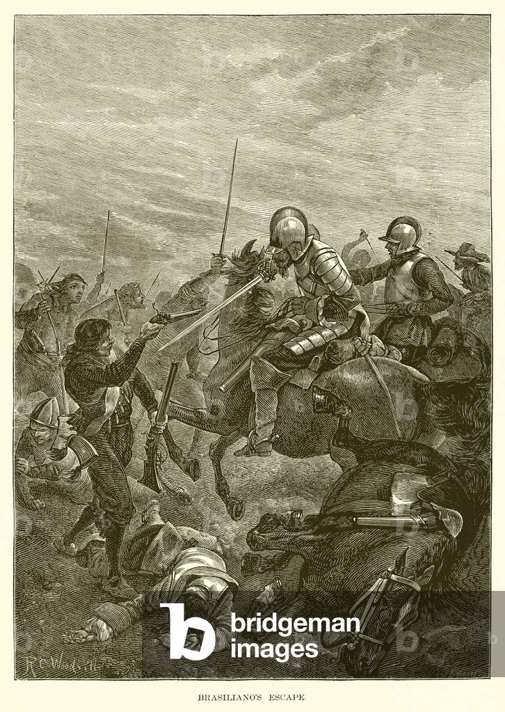 Brasiliano's Escape (engraving)
