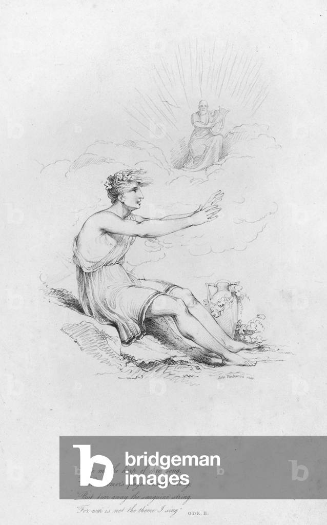 Anacreon, Ode II (engraving)