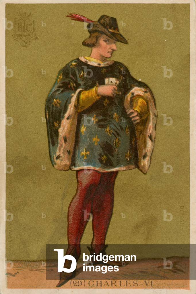 Charles VI (chromolitho)
