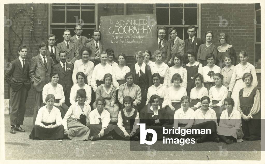 Advanced Geography (b/w photo)